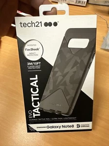 Tech21 Samsung Note 8 Evo Tactical phone Case 10 ft Drop Protection Black - Picture 1 of 3