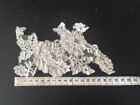 French Corded Lace Ivory Bridal Lace Appliques 10 Pieces Cut Out