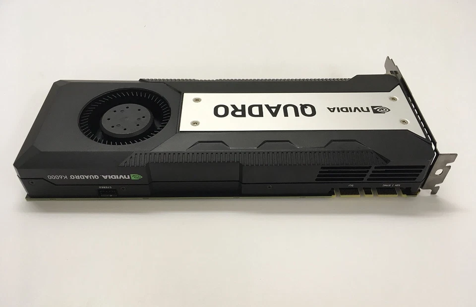 HP NVIDIA Quadro K6000 12 GB GDDR5 Graphics Card (C2J96AA) - Image 1 of 1