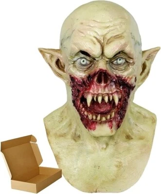 Halloween Maske Horror Vampir Zombie Gruselig Dämon Cosplay Party Latex B1017 - Bild 1 von 4