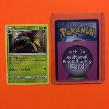 Venusaur Rare 3/73 NM Pokemon Shining Legends +1 FREE MYSTERY CARD TCG 03/73