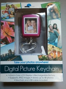 NIB Digital Decor Digital Picture Keychain, 1.8" LCD Display, JPEG, 48 Photos - Picture 1 of 3