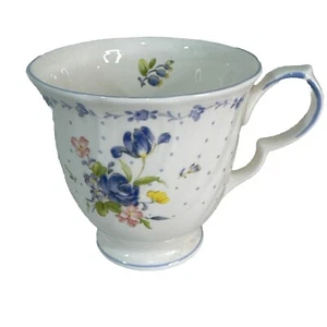 Vintage Nikko Geschirr Floral Blau Pfingstrose Blüte Kaffee Tee Tasse Ersatz - Bild 1 von 13
