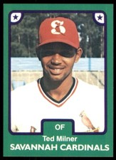 1984 TCMA Savannah Cardinals Ted Milner Savannah Cardinals #441