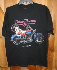 Vintage 1993 ~ Betty Boop ~ Las Vegas ~ T Shirt - Picture 1 of 5