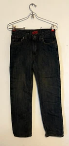 Vintage Vans Girls Straight Leg Jeans - Dark Wash - Size 12 - Picture 1 of 14