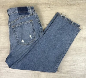 Abercrombie Fitch The 90s Straight Ultra High Rise Jeans 32/14S (Actual 32X24.5) - Picture 1 of 20