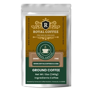 Royal Brazil Santos Single Origin Freshly Roasted Coffee, (Brazil Santos) (Espre - Picture 1 of 10