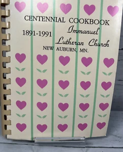 Centennial Cookbook 1891-1991 Immanuel Lutheran Church See Photos For Recipes - Picture 1 of 17