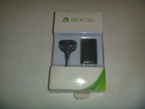 Official OEM Microsoft Xbox 360 Play Charge Kit Battery Cable Cord Open Box New - Picture 1 of 2