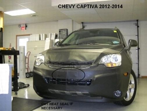 Máscara de sujetador cubierta frontal Lebra para Chevy Chevrolet Captiva 2012 2013 2014 2015 Foto 1 de 1