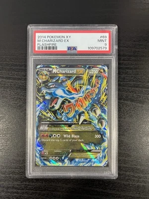 PSA 9 Mega Charizard EX  2014 XY Flashfire #69/106 - Image 1 of 2