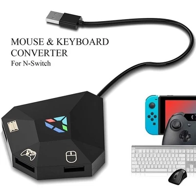 Tastatur-Adapter Maus-Konverter USB-Anschluss For Nintendo Switch |PS4/PS3|Xbox - Bild 1 von 4