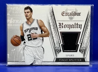 Tiago Splitter 2014-15 Panini Excalibur Royalty Jerseys #43 San Antonio Spurs  - Image 1 of 2