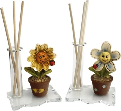 DLM BOMBONIERE DLM-A843 Bomboniere 6 utili Profumatori in vetro per matrimonio cresima