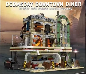 Lego Creator Expert Downtown Dinner (Replica) Modular Building - Picture 1 of 5