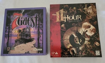 VTG Horror/Adventure - The 7th Guest & 11th Hour Big Box PC CD-ROM Video Games - Image 1 of 4