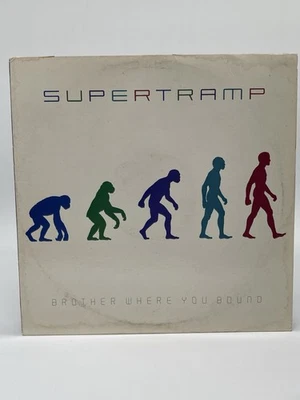 SUPERTRAMP BROTHER WHERE YOU BOUND 12" LP EX VINYL RECORD A&M 1985 - Image 1 of 4