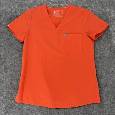 Blusa Médica Figs Mujer Pequeña Catrina Naranja Colección Técnica Uniforme FW1000 Foto 1 de 4