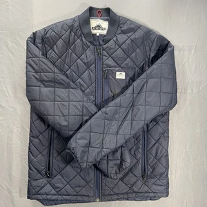 Penfield Men's Kasota Quilted Bomber Jacket in Navy Size Large - Picture 1 of 12