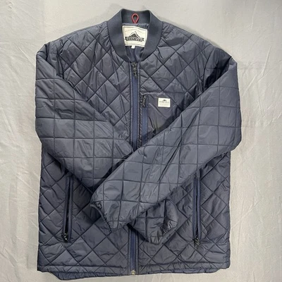 Penfield Men's Kasota Quilted Bomber Jacket in Navy Size Large - Image 1 of 4