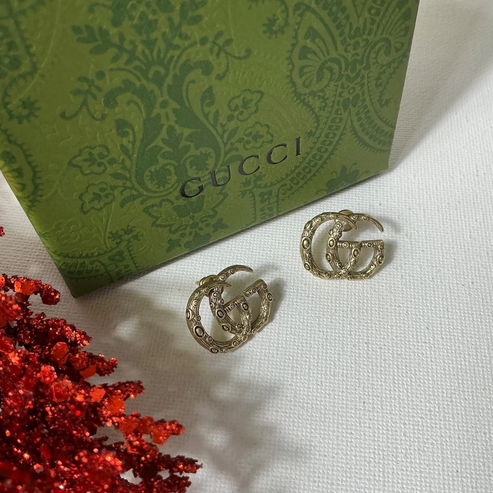Pendientes de oro Gucci GG Foto 1 de 3