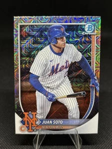 Juan Soto 2025 Bowman Chrome Mojo Refractor #22 New York Mets - Picture 1 of 2