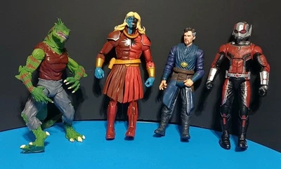Marvel Legends Paquete de 4 Ant-Man Dr. Strange The Lizard Malekith Foto 1 de 4