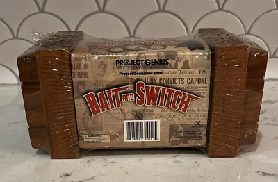 Project Genius The Cell Block Series Brain Teaser Puzzles Bait and Switch Sealed - Image 1 of 2