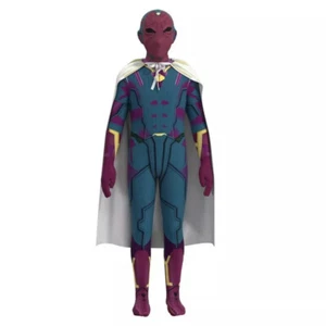 Costume Halloween Nuovo Bambini The Avengers Vision Cosplay Tute Body Festa - Foto 1 di 7