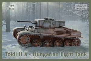 IBG 72029 Toldi IIa Hungarian Light Tank 1/72 - Zdjęcie 1 z 1