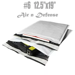 100 #6 12,5x19 Polyblase gepolsterte Umschläge Versender Versandtaschen AirnDefense - Bild 1 von 13