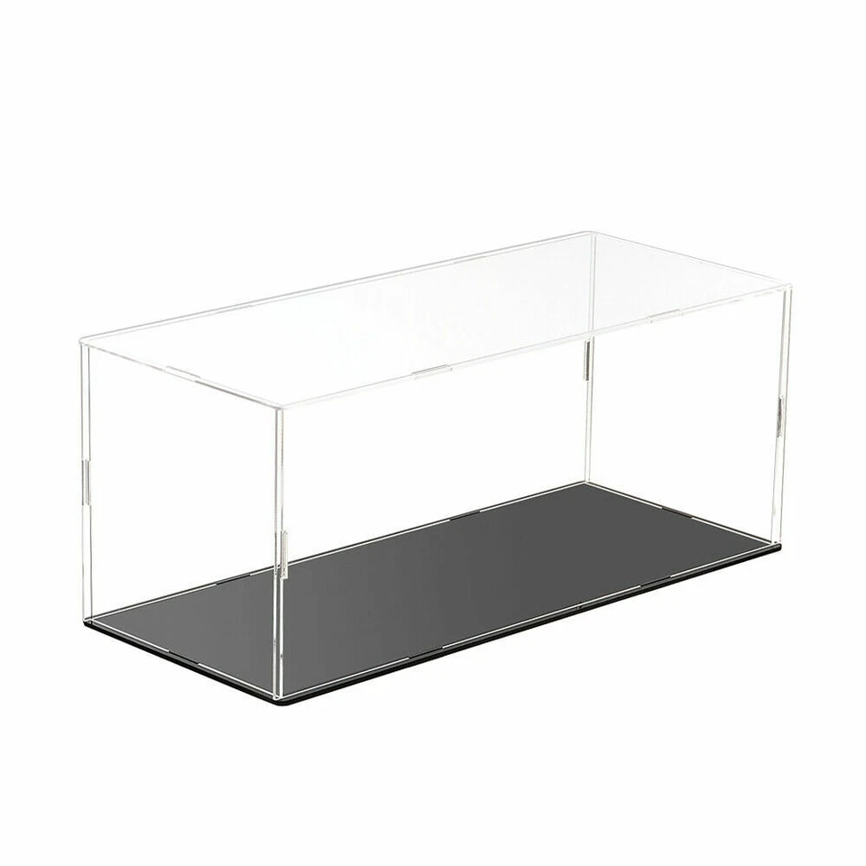 34*14*14CM Acrylic Display Base Dust-proof Box Transparent For Car Anime Toy - Image 1 of 4