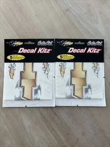 Chevrolet Bowtie with Flame Decal 5 Piece - Picture 1 of 4