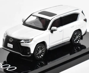 ED Hobby Japan 1:64 White LX600 Luxury SUV Sports Model Diecast Collect Car - Picture 1 of 2