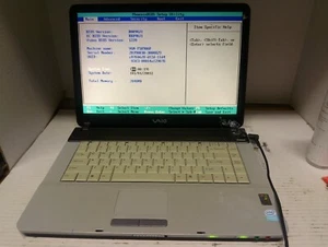 Sony Vaio PCG-7G2L Laptop Intel Pentium 2GB Ram No HDD - Picture 1 of 8