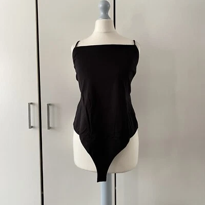 Free People Strappy Bodysuit Intimately Fine by Me Size XL Black - Image 1 of 4