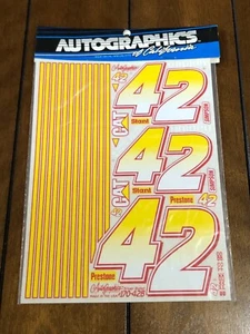 RC Autographics 170 42 Petty Coors Sticker Sheet NEW Vintage Stock Car NASCAR - Picture 1 of 2