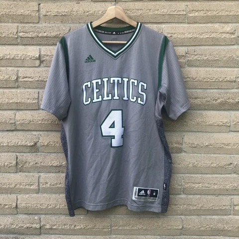 Adidas Boston Celtics Isaiah Thomas NBA basketball Short Sleeve Jersey medium Cover