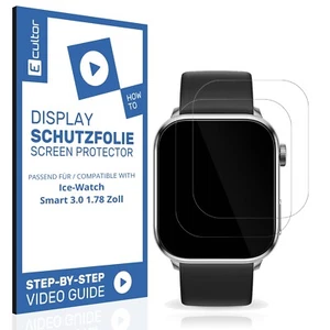 2x folia ochronna 3D do Ice-Watch Smart 3.0 1,78 cala folia wyświetlacza elastyczna pełna - Zdjęcie 1 z 6