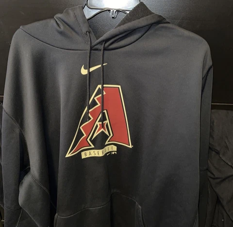 Arizona Diamondbacks Black Nike Dri-Fit Hoodie 3XL Mint Condition Cover