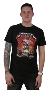 Reason NYC Clothing Black Merica America Uncle Sam Tagless Soft T-Shirt Tee - Picture 1 of 1