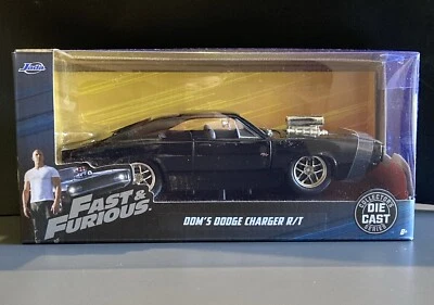 Dom’s Dodge Charger R/T Fast & Furious Jada Toys 1/24 Die Cast 2017 Collector - Immagine 1 di 4