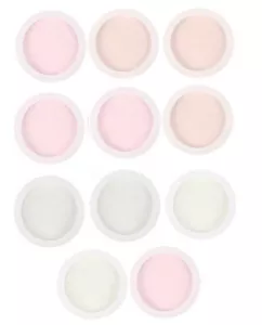 Acrylic Powder Refill Bag Sculpting System White Clear Natural Cover Nail Nails - Picture 1 of 16
