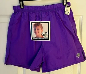 CLEARANCE! GK SHANNON MILLER BOXERS YOUTH LARGE PURPLE SUPPLEX GYMNASTS CHEER SH - Picture 1 of 7
