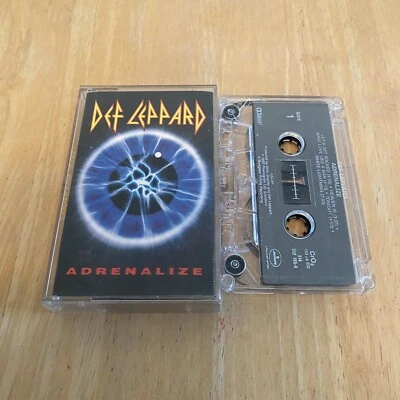 Def Leppard - Adrenalize Cassette Tape US IMPORT 1993 Rare - Image 1 of 3