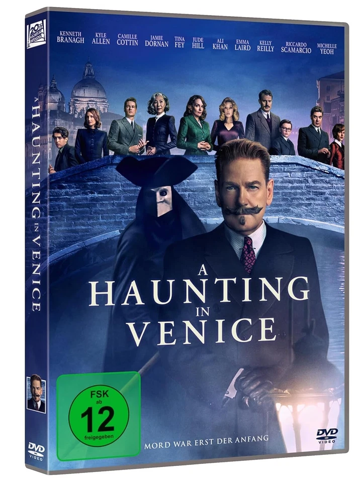 A Haunting in Venice (2023)[DVD/Neu/OVP] Kenneth Branagh als Hercule Poirot - Bild 1 von 4