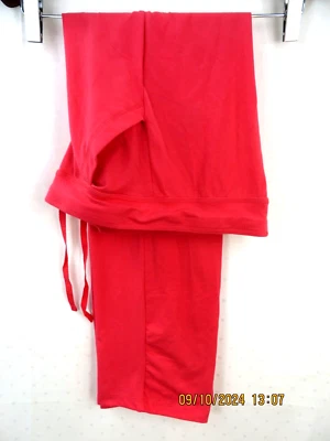 DANSKIN NOW 松弛 S 码 (4-6) 棉/聚乙烯/宽粉色长裤 — 第 1/4 张图片