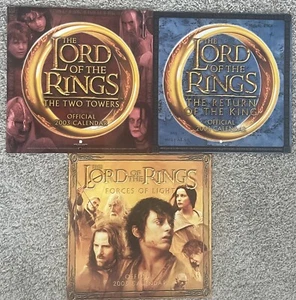 Herr der Ringe 3 offizielle Kalender 2003, 04 und 05 - zwei Türme, LOTR - Bild 1 von 14