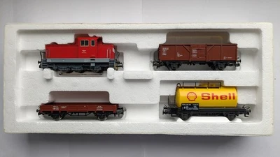MÄRKLIN | Diesellok DHG 700 mit 3 Güterwagen | aus Zugpackung 29155 - Bild 1 von 4